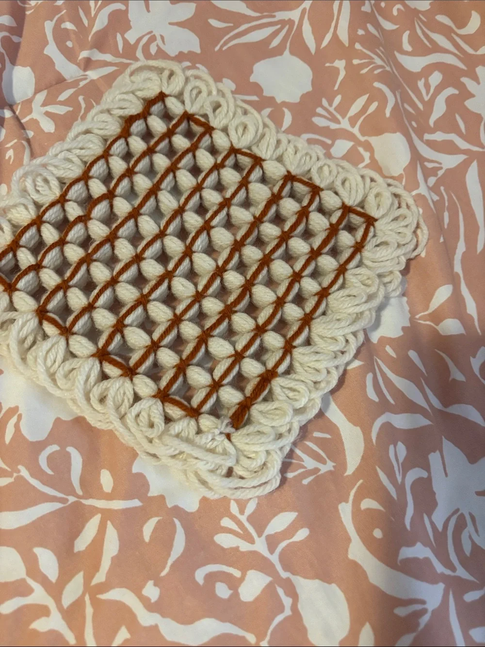 Handcrafted Cream Macramé Placemats - Set of 4
